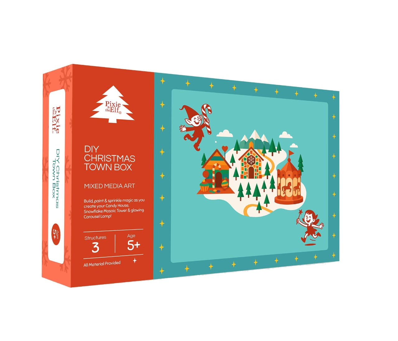 DIY Christmas Town Box – Build a Magical Winter Wonderland