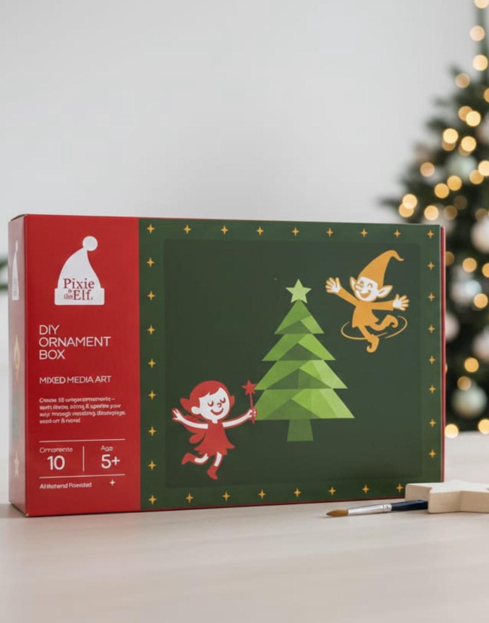 DIY Christmas Ornament Box – Create 10 Magical Ornaments