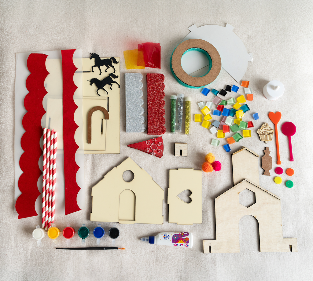 DIY Christmas Town Box – Build a Magical Mini Town