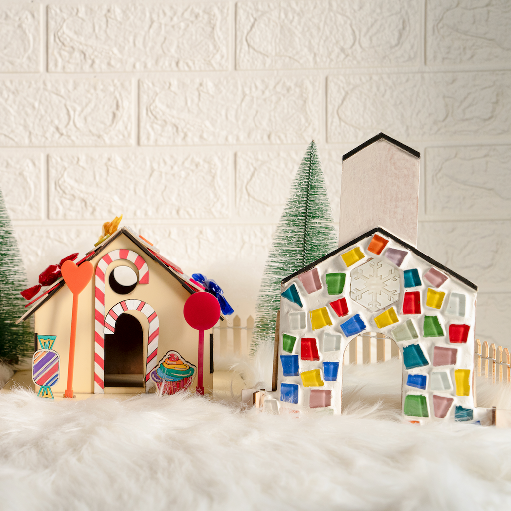 DIY Christmas Town Box – Build a Magical Mini Town