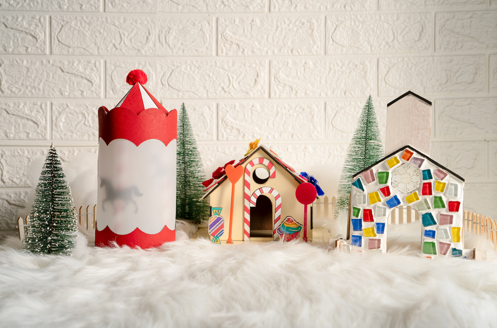 DIY Christmas Town Box – Build a Magical Mini Town