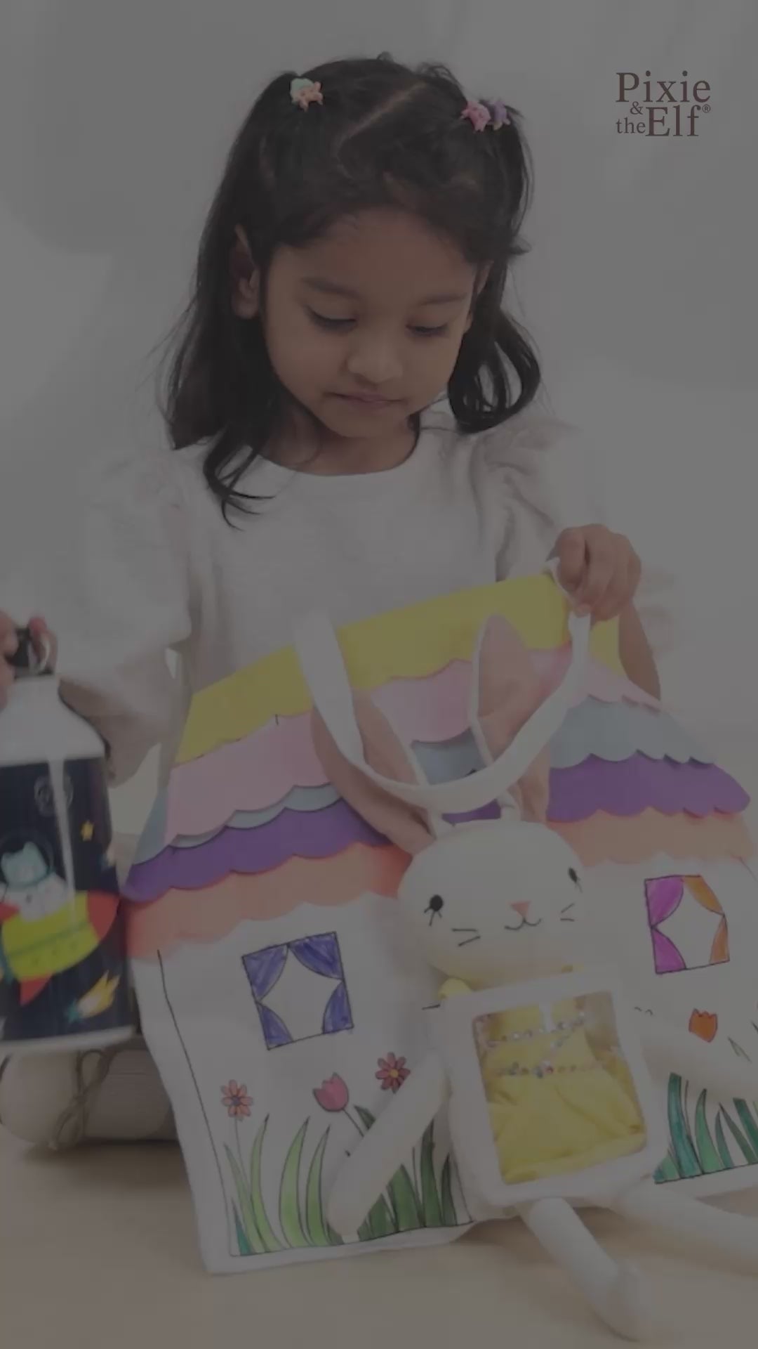 DIY Paint & Dress Bunny Bag